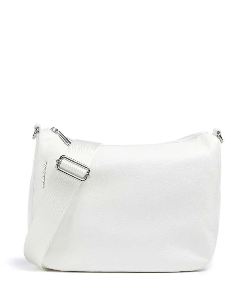 Mandarina Duck Mellow Leather Borsa a tracolla blanc