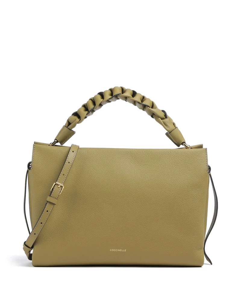 Coccinelle Boheme Grana Double Borsa hobo seagrass/sandshell