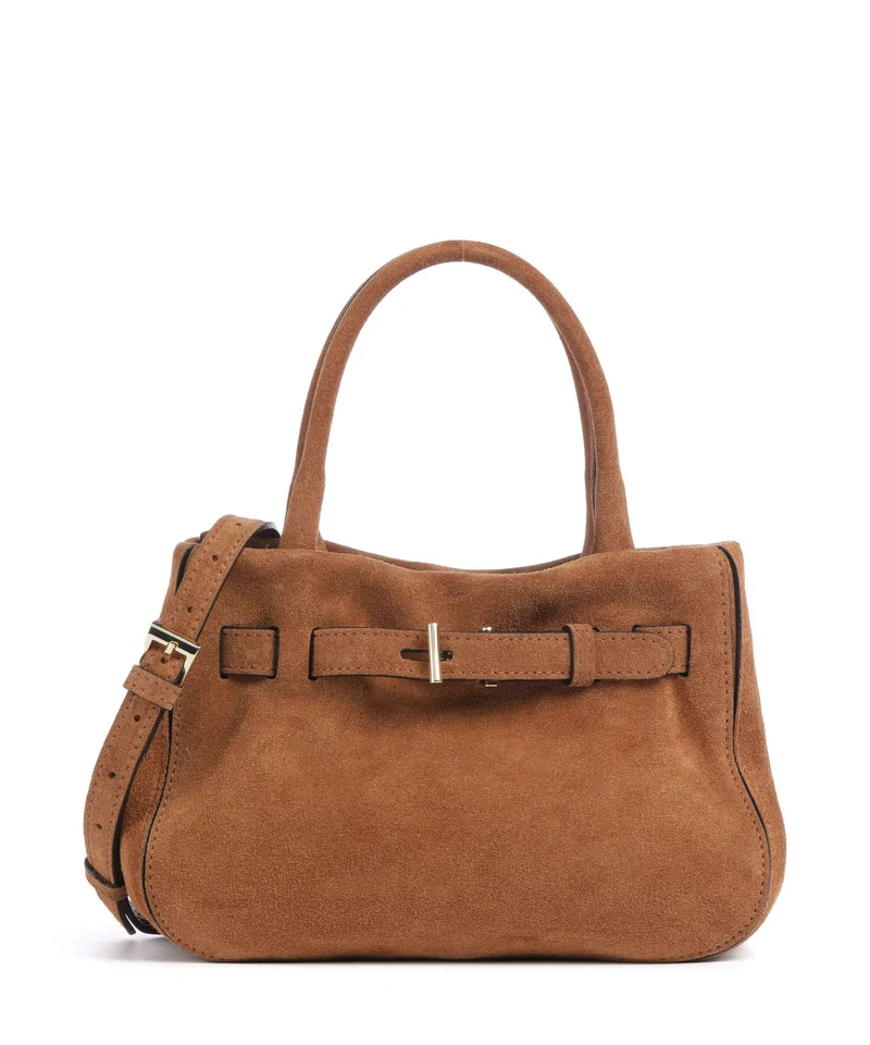 Abro Suede Jill Borsa a mano cuoio
