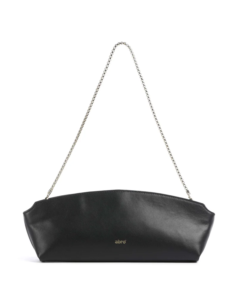 Abro Nappa Pisa Ballroom Borsa a spalla black/gold