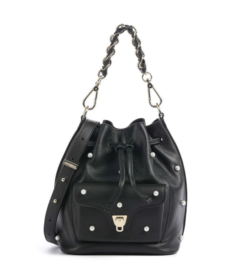 Coccinelle Beat Generation Borsa a secchiello noir
