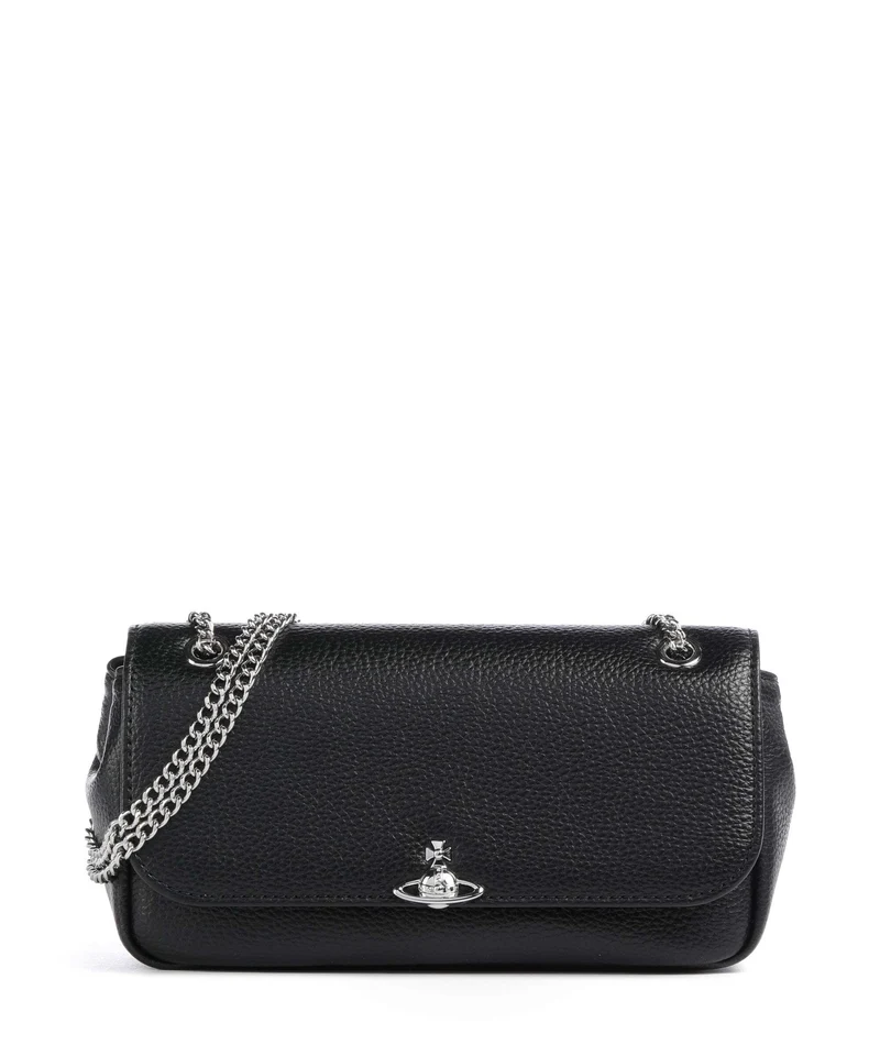 Vivienne Westwood Grain Borsa a spalla black