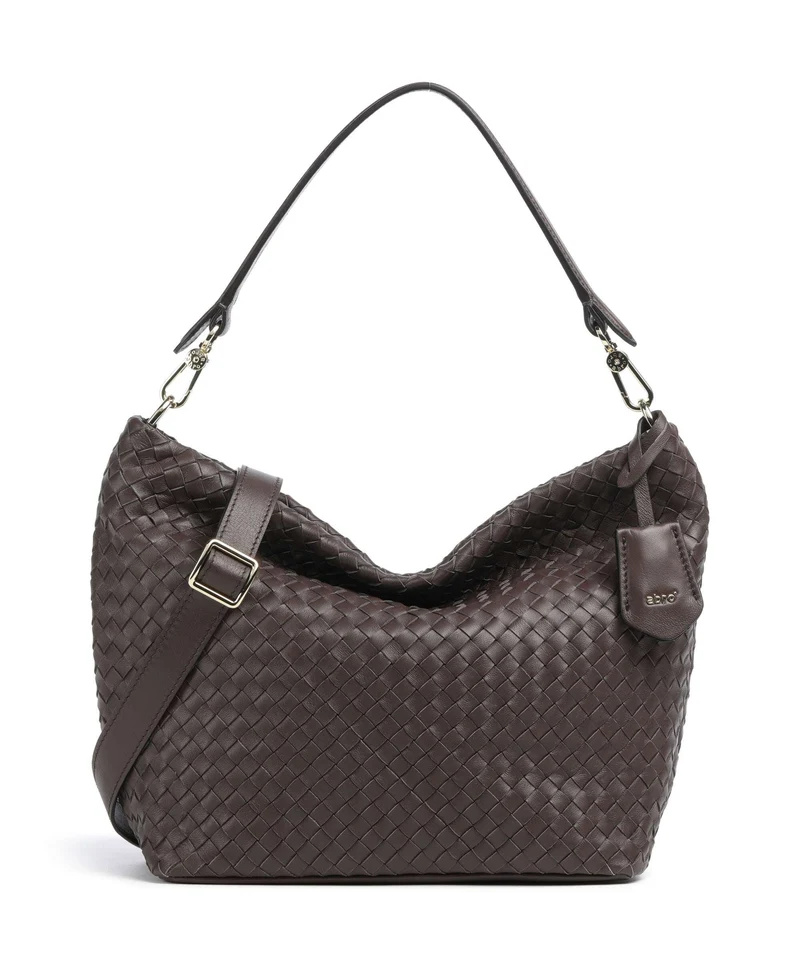 Abro Piuma Ebony Borsa hobo wood