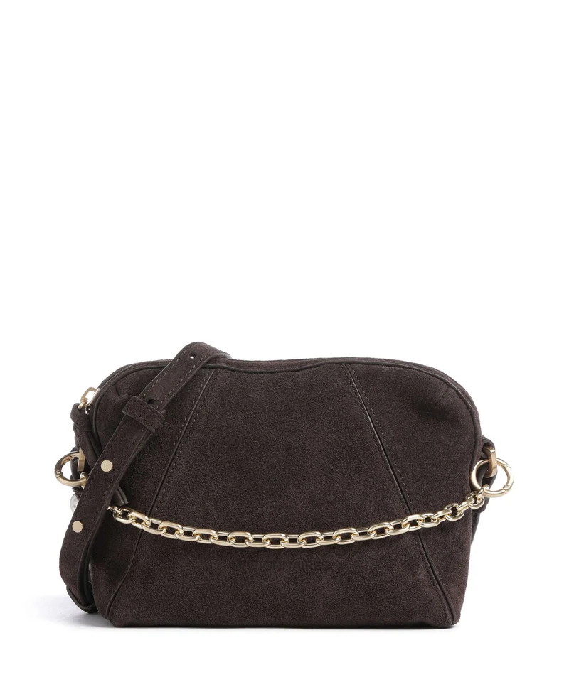 Les Visionnaires Lynn Cozy Chain Borsa a tracolla dark brown