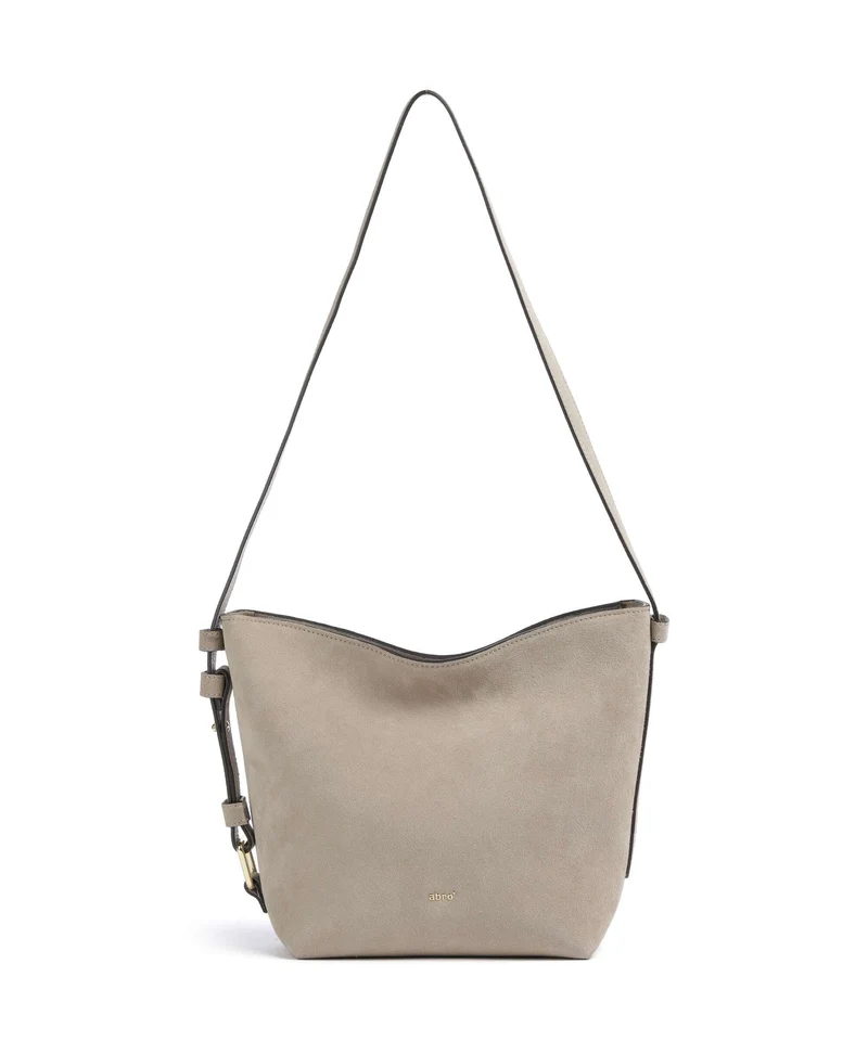 Abro Suede Cosmo Borsa a tracolla siena