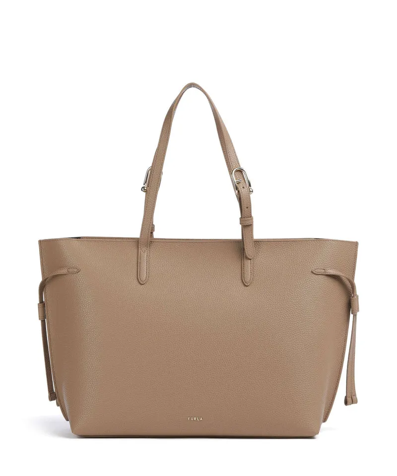 Furla Ava L Borsa shopper toffee/nero