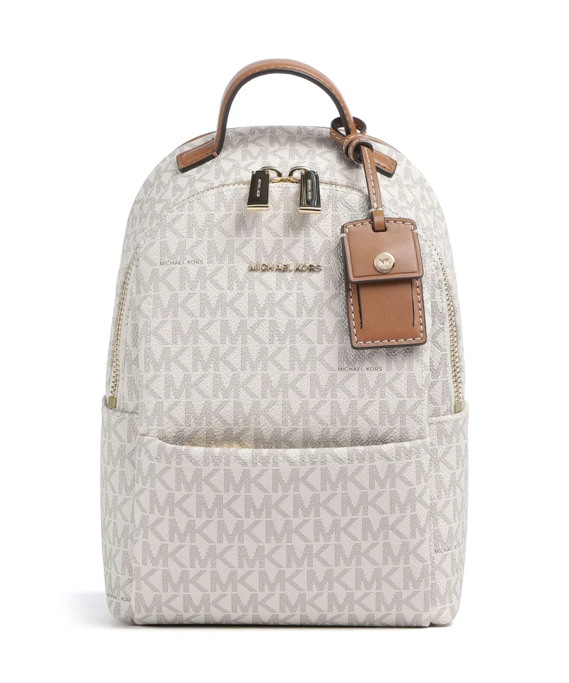 Michael Kors Sable XS Zaino vanilla/acorn