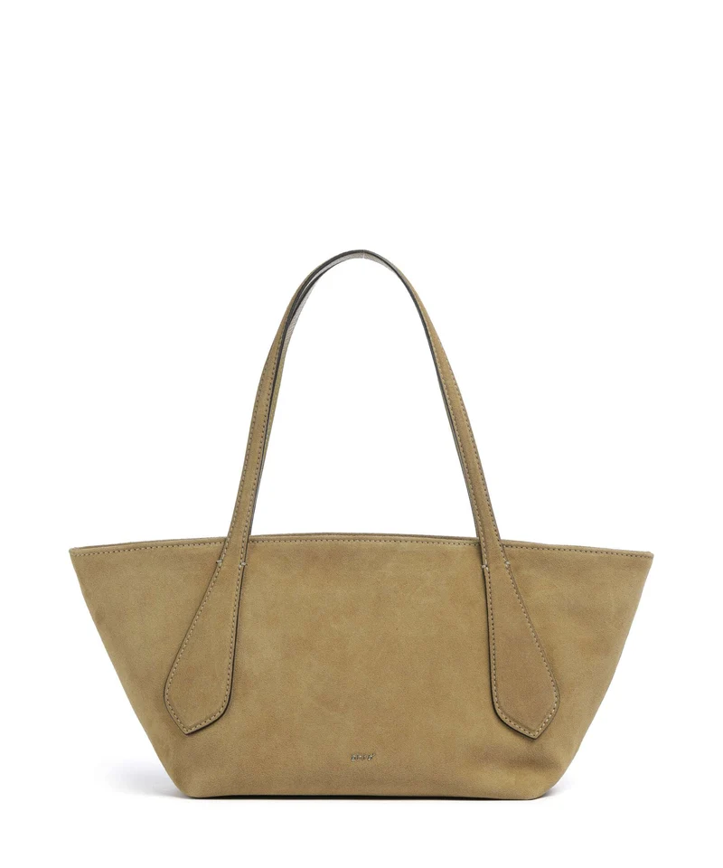 Abro Suede Carina Borsa shopper mud