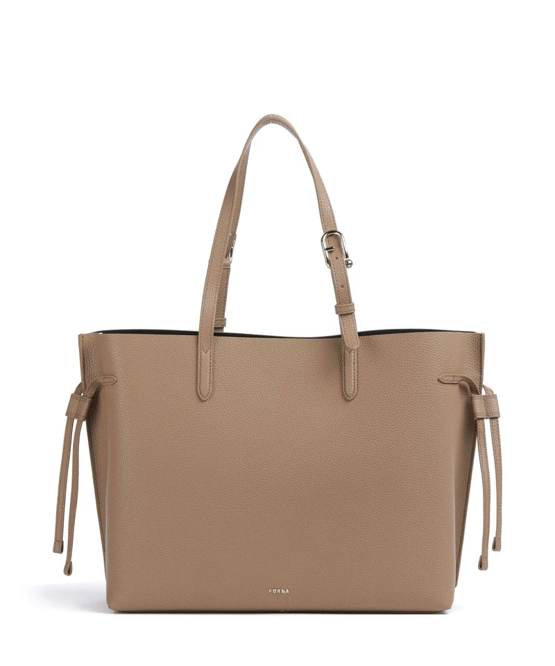 Furla Ava L Borsa shopper toffee/nero